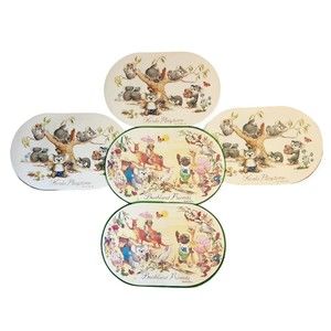 Australia Souvenir Placemats (5) Koala Playtime and Bushland Friends 12" x 18"